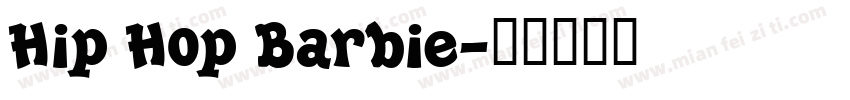 Hip Hop Barbie字体转换